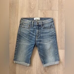 ABERCROMBIE KIDS Classic Blue Denim Shorts